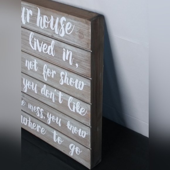 Our House Sign - Picture 2 of 4